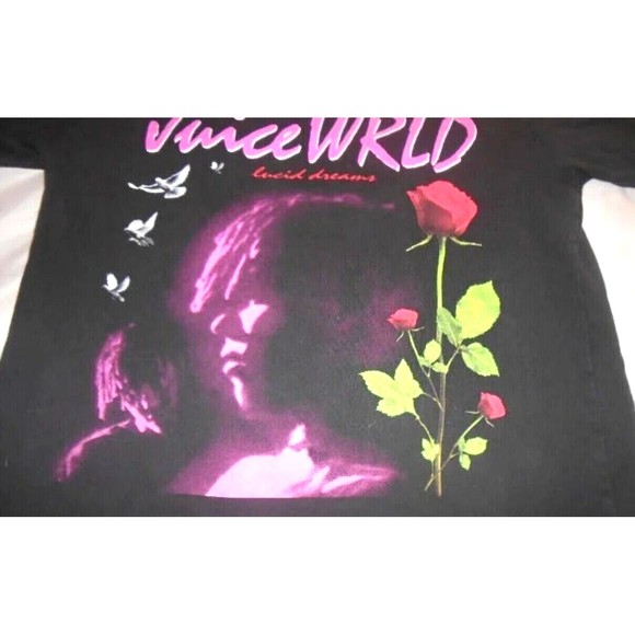 Juice World LUCID DREAMS Official Graphic T-Shirt Sizs Large Rap Hip Hop - Picture 2 of 5